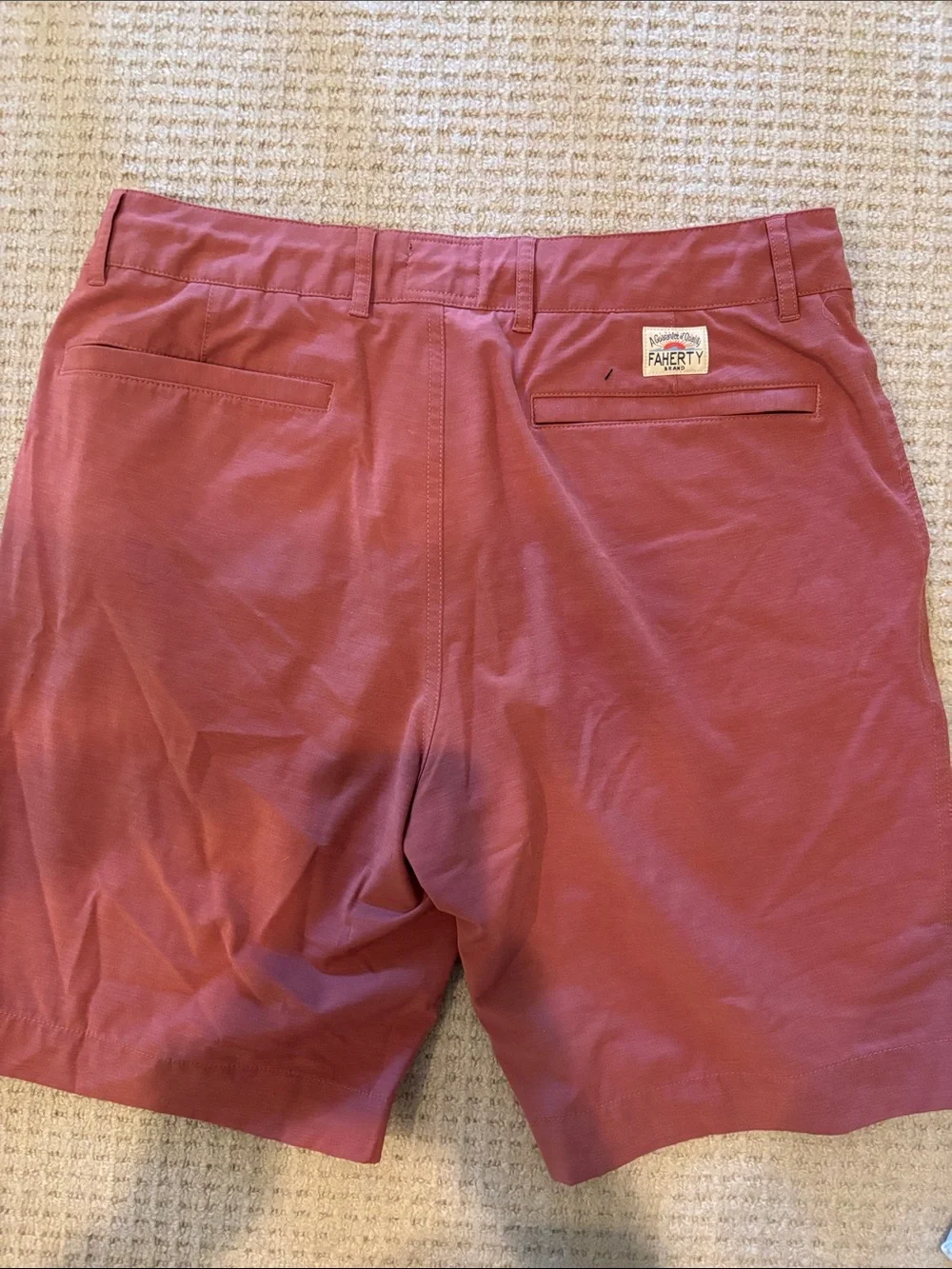 Men's salmon Red Casual Shorts